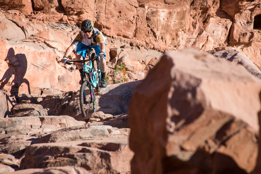 moab mountain biking chasing epic hymasa trail