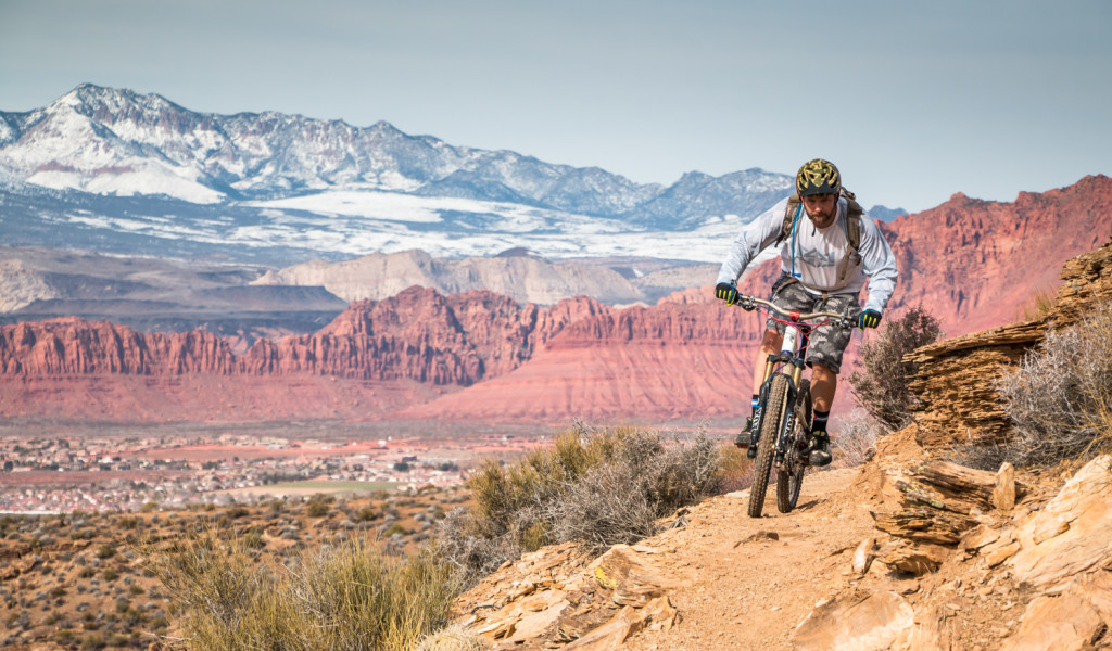 st. george utah mountain biking red rock chasing epic