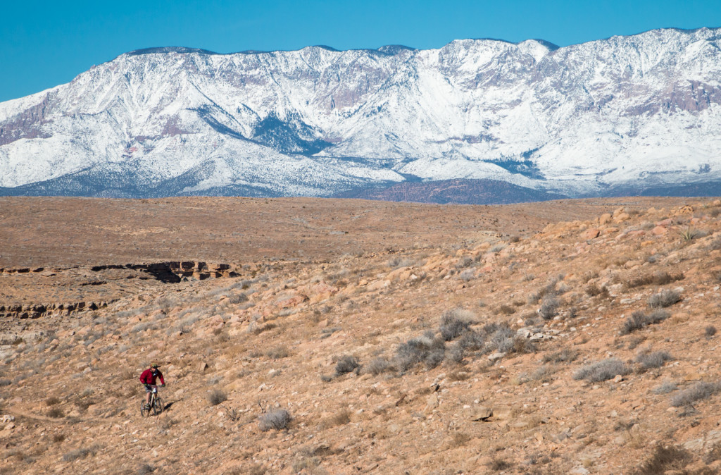 st. george hurricane rim utah chasing epic mountain biking